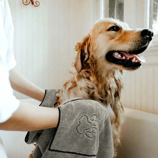 Dog Bathrobe Towel